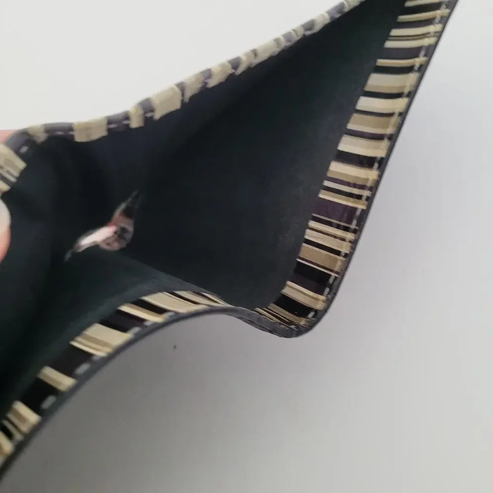 Paul Smith Jeans Unisex Leather Black Wallet Credit‎ Card ID Holder Bifold Logo